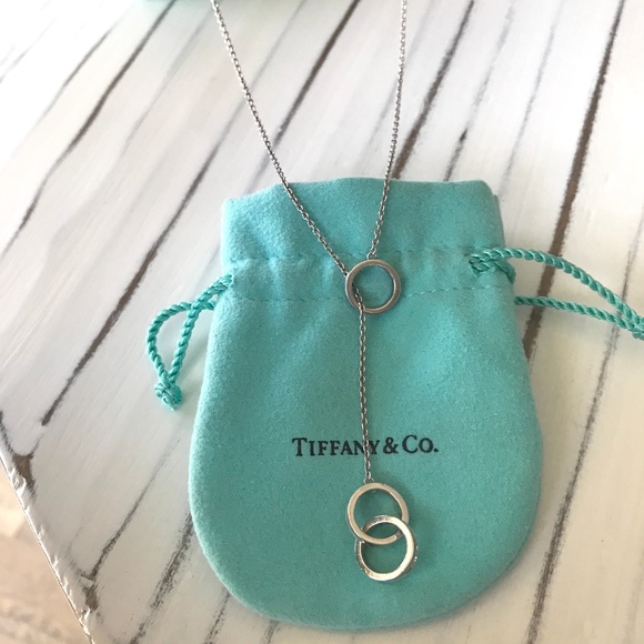 Tiffany & Co. Jewelry - Tiffany & Co Interlocking Rings Lariat Necklace
